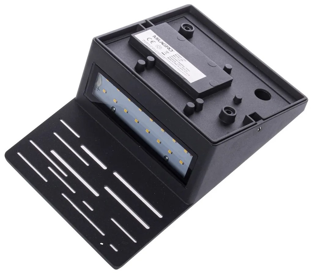 Exteriérové nástenné LED svietidlo Line, 1x LED 10w, tmavosivá