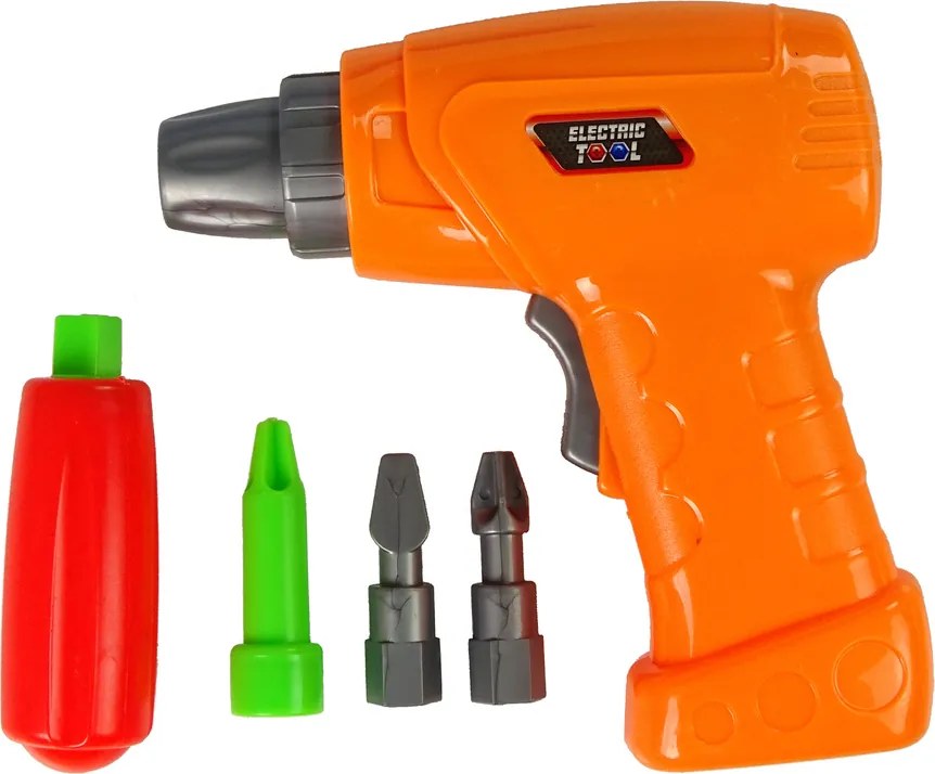 LEAN Toys Kreatívne mozaikové puzzle 4v1 Skrutkovač 237 dielikov