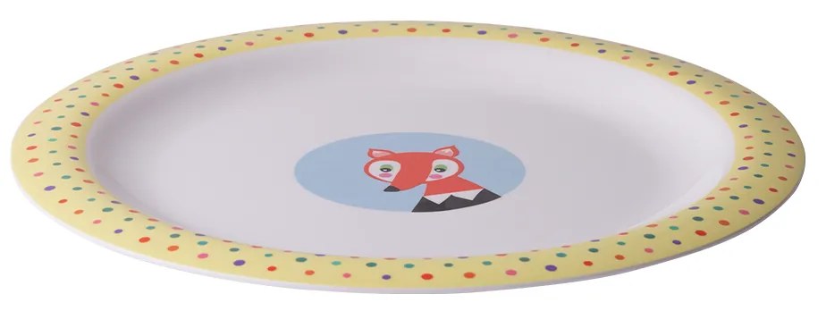 Detský melamínový set 3 ks - Kids WORLD Animals - 593170