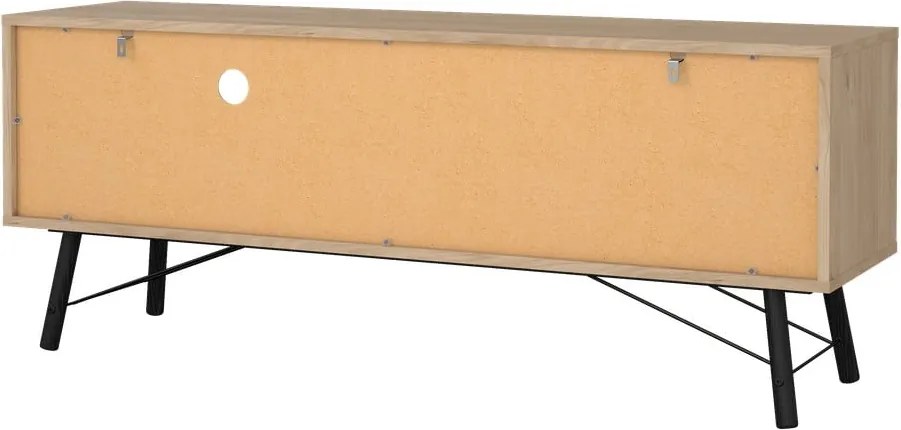 TV stolík v dekore duba v prírodnej farbe 150x60x40 cm Ry – Tvilum