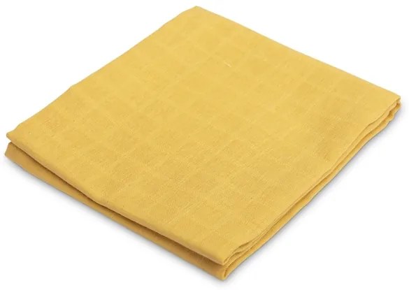 Sensillo Plienka Mušelín/Gázovina Horčicová Hladká 70 x 80 cm Farba: Horčicová