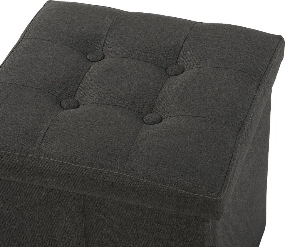 Taburet AVENBERG CUBE sivá