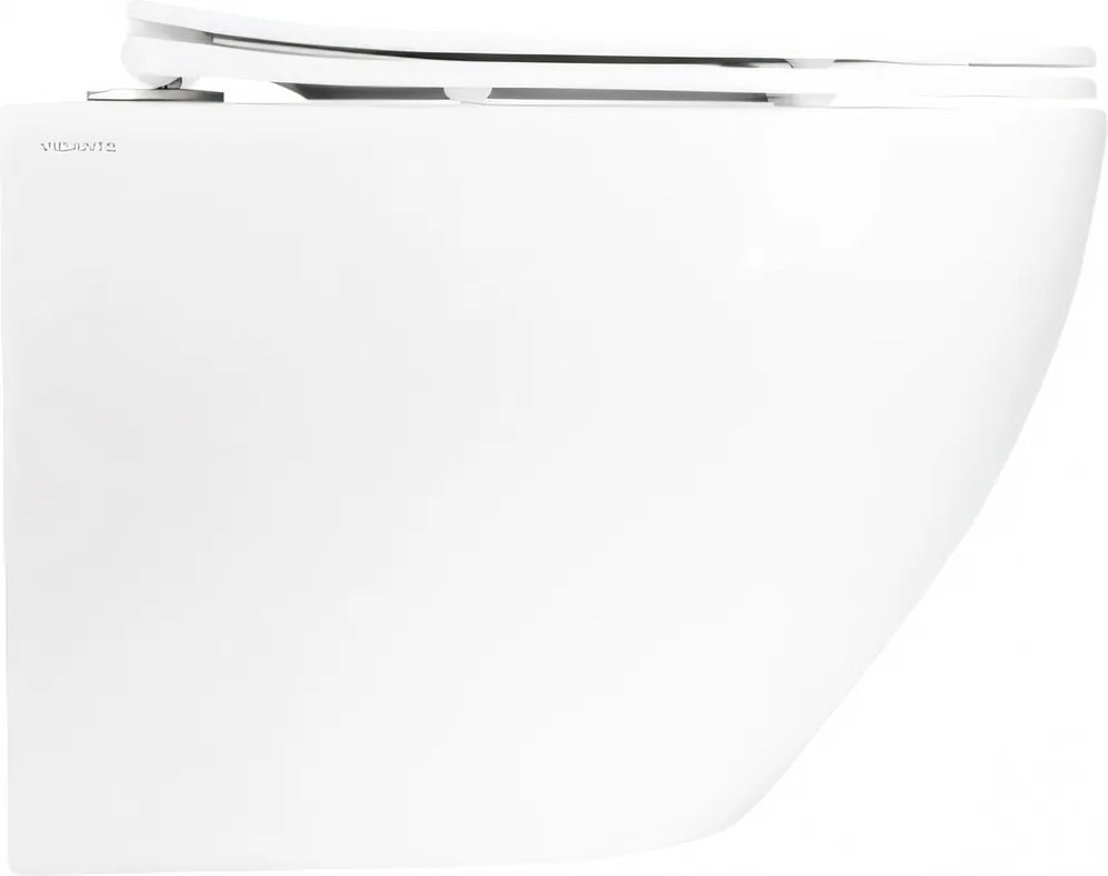 Hydroland Závesná WC misa so SoftClose sedadlom Karat Tornado, biela
