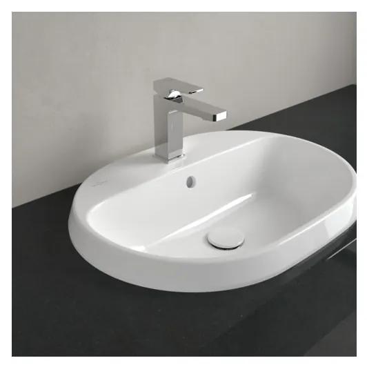 Villeroy & Boch Villeroy Boch Architectura - Zápustné umývadlo, 600x450x170 mm, s prepadom, alpská biela CeramicPlus 5A6660R1