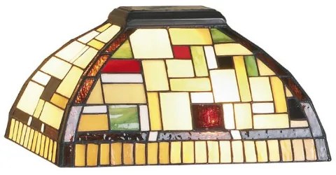 Tienidlo na lampu Tiffany kolekcia MOZAIKA Ø35