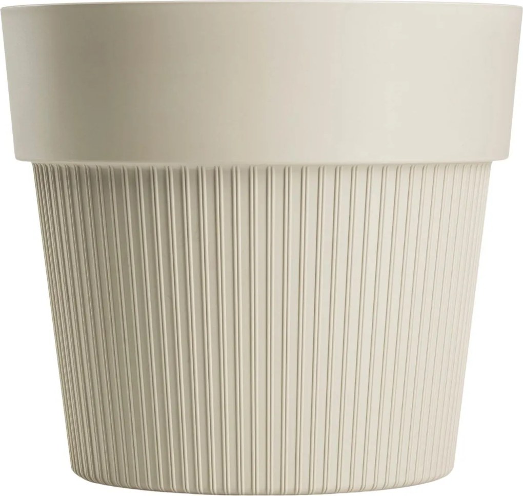 Květináč SILVA LINE 12,7x14,5 cm béžový