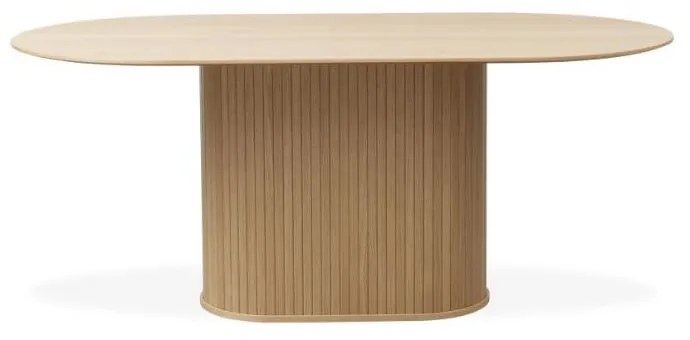 Jedálenský stôl s doskou v dubovom dekore 95x180 cm Nola – Unique Furniture