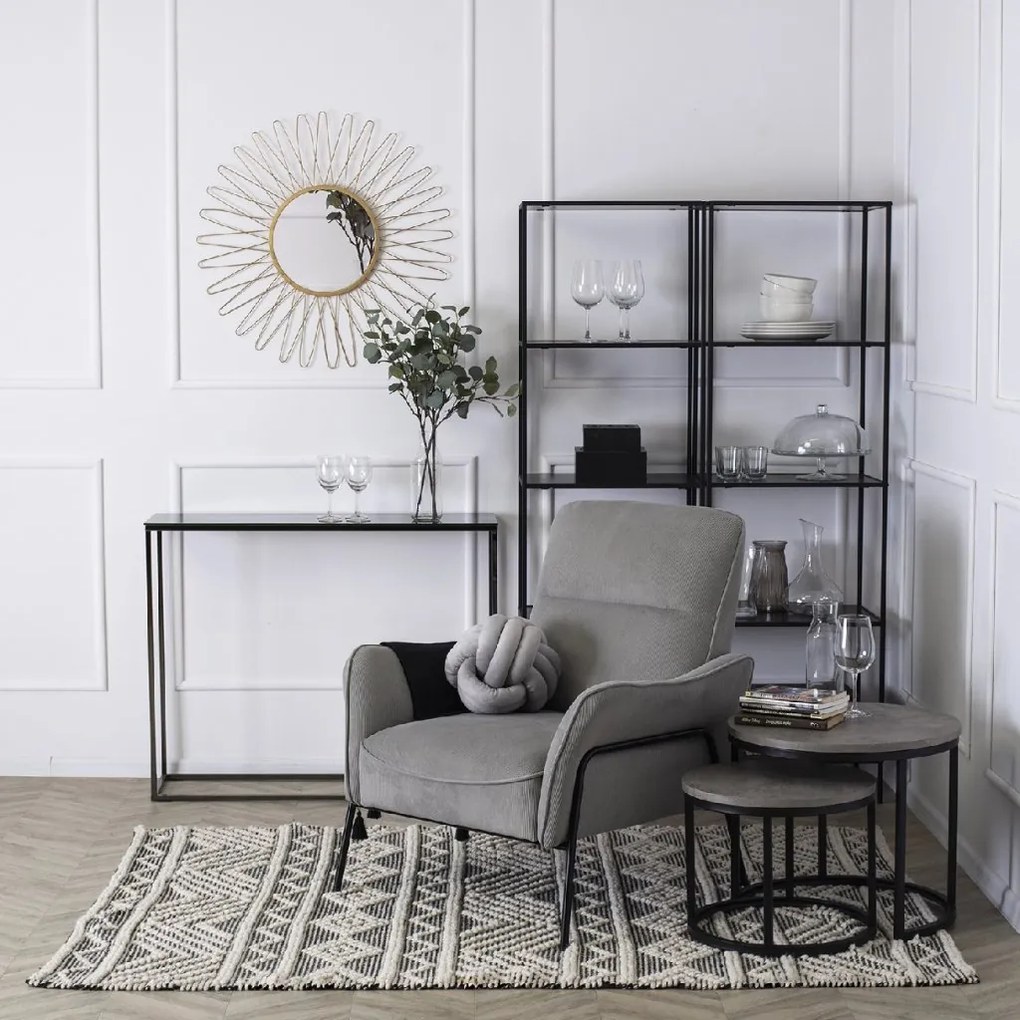 PROXIMA.store - Dizajnové kreslo ALBERTO FARBA: béžová