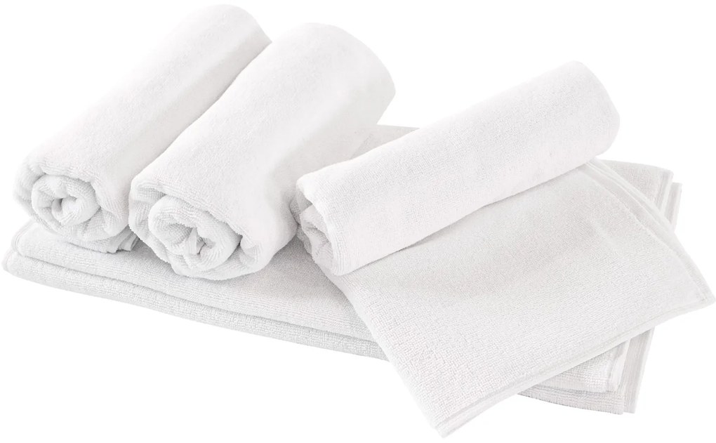 FROTÉ UTERÁK SMOOTH 70x140 CM BIELA