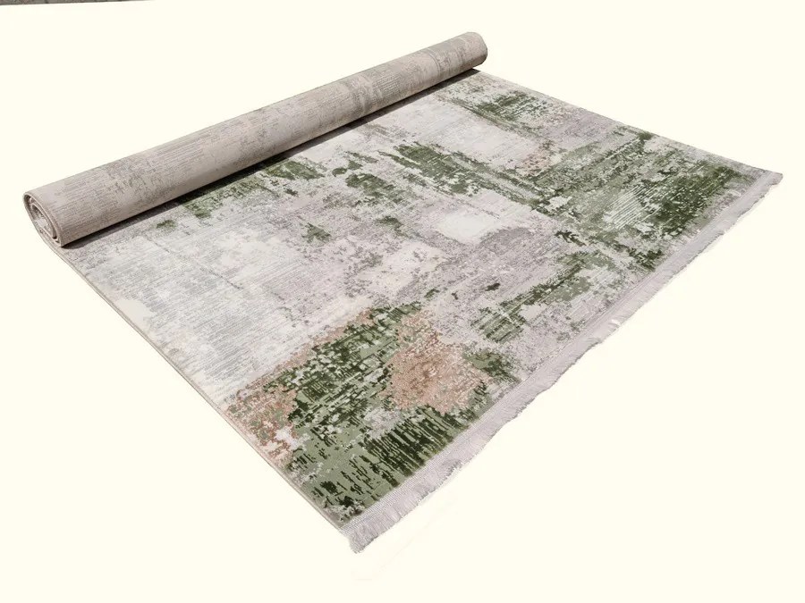 DC Koberec Exclusive 167 krémová zelená Rozmer: 120×170 cm