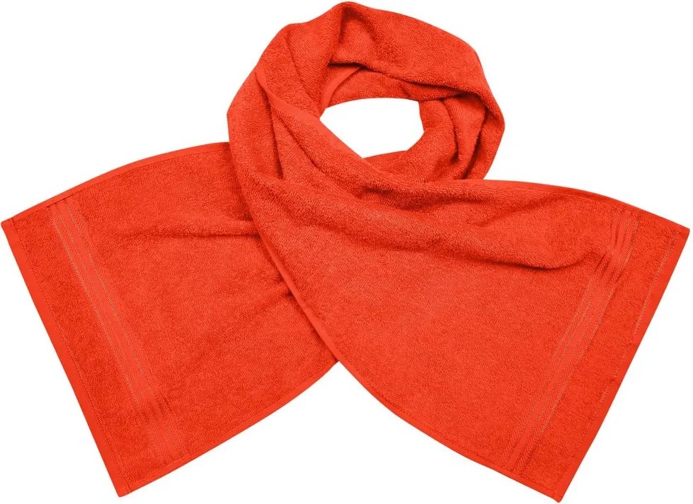 Daiber Športový uterák MB431 - Tomato | 130 x 30 cm