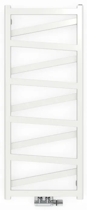 Terma Vipera 990x500 vodný/elektrický radiátor White Matt ZS