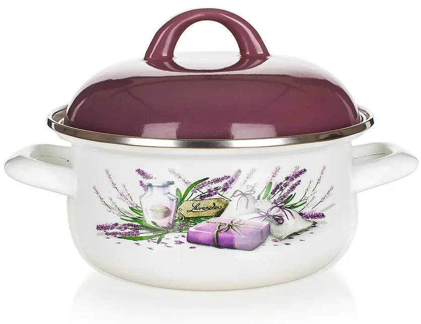 Hrniec Smalt Levandula 22cm 13sm122cllk