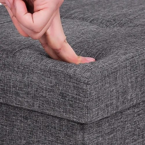 Lavička s vekom SONGMICS LSF47K