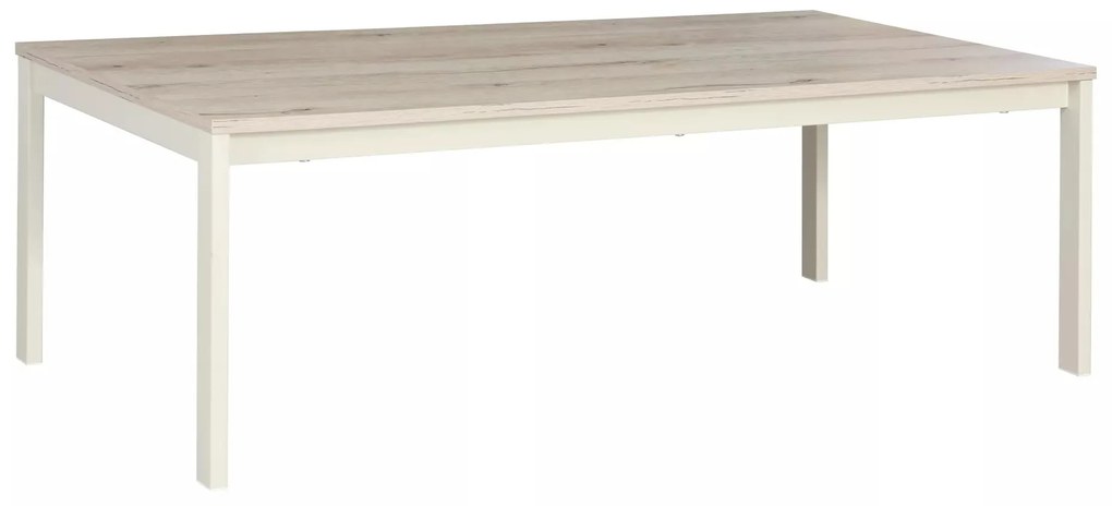 Konferenční stolek Frost 120 cm krémový/alpský dub