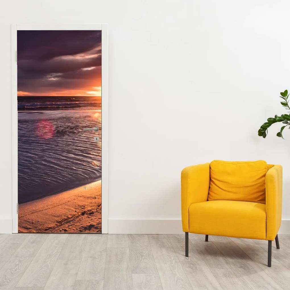 Fototapeta na dvere - Západ slnka (95x205cm)