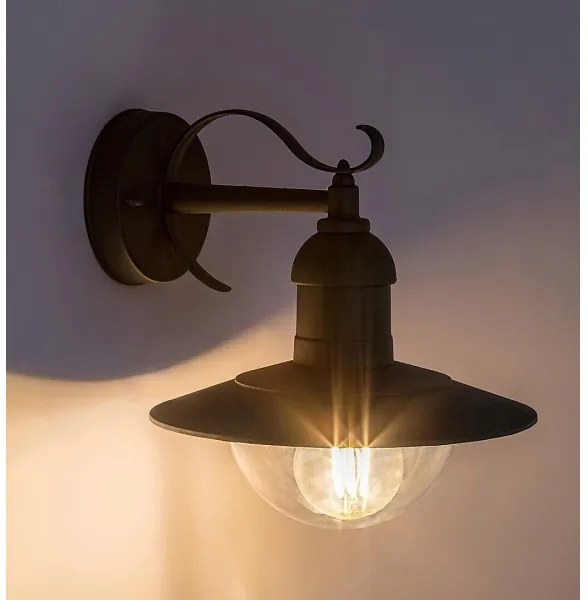 Rabalux 8682 - Vonkajšie nástenné svietidlo OSLO 1xE27/60W/230V