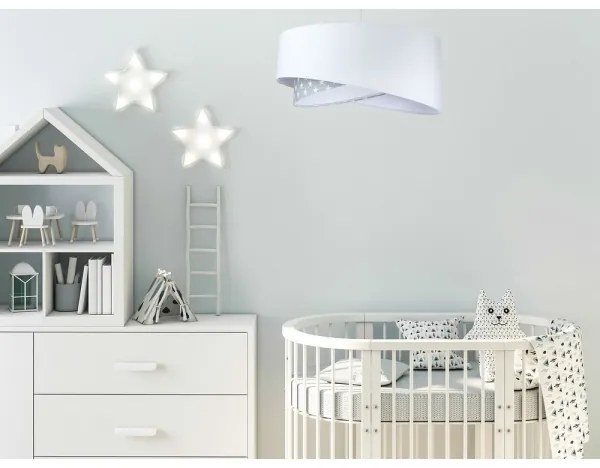 Závesný luster na lanku GALAXY 1xE27/60W/230V