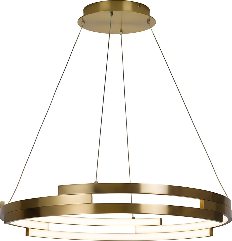 Toolight Toolight, LED stropné svietidlo 50cm, 60W, 4000K, 4500lm, G127-CP, zlatá, OSW-02619