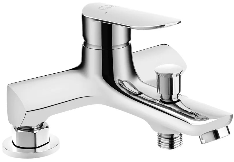 Laveo Appia, vaňová/sprchová batéria na vaňu, h-112, chrómová, LAV- BLP_015D