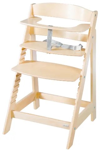 roba Detská drevená vysoká jedálenská stolička Sit Up (prírodná/flex) (100306933)
