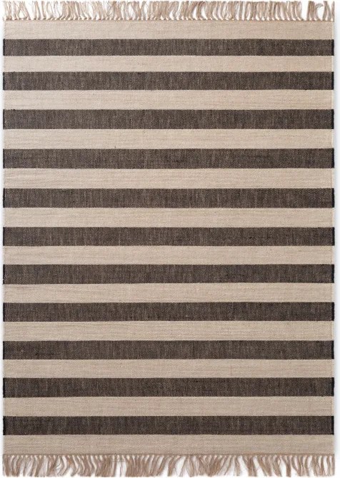 Koberec Hanse Home Handloom 1.0 PLAYA prírodný / biely / čierny