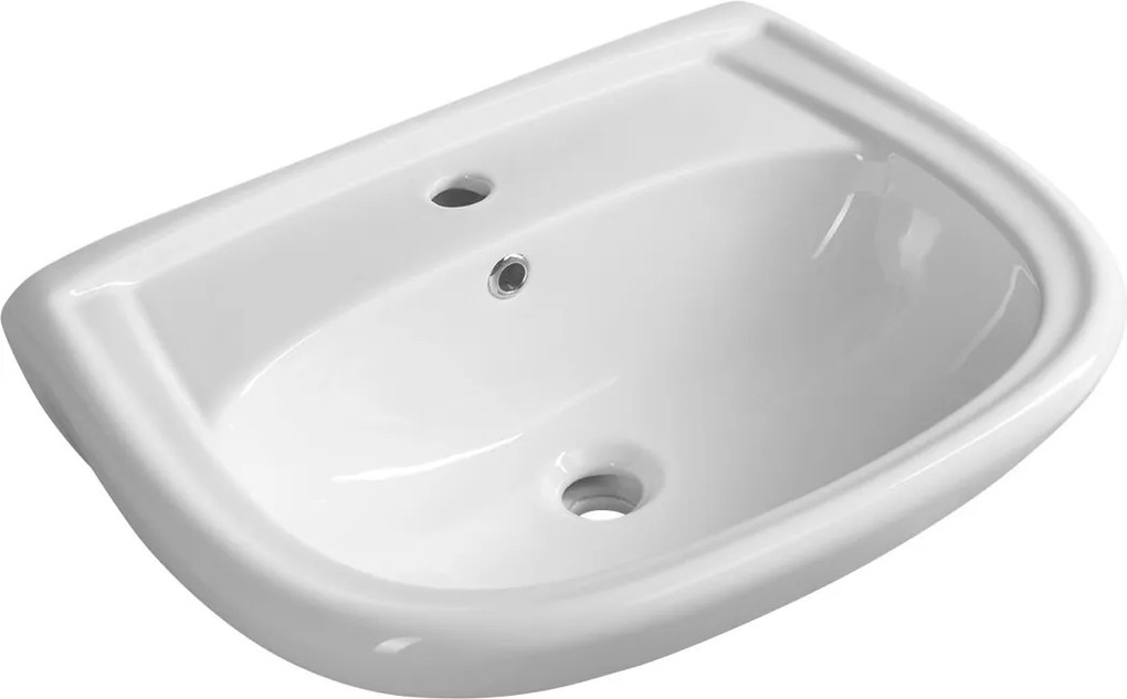 Ege Vitrifiye Ege Vitrifiye, Keramické umývadlo 56x44cm, biela, 17561