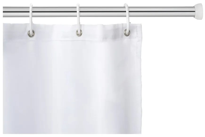 Tyč na sprchový záves v striebornej farbe 110 - 185 cm – Wenko
