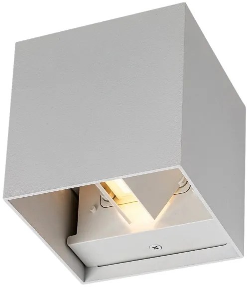 Rabalux 7397 - Vonkajšie nástenné svietidlo SOLIN 1xG9/42W/230V IP54 biela