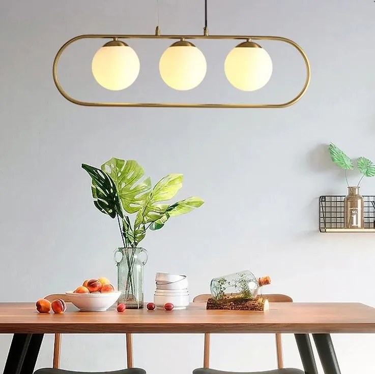 Stropné svietidlo GLAMOUR APP915-3CP zlaté