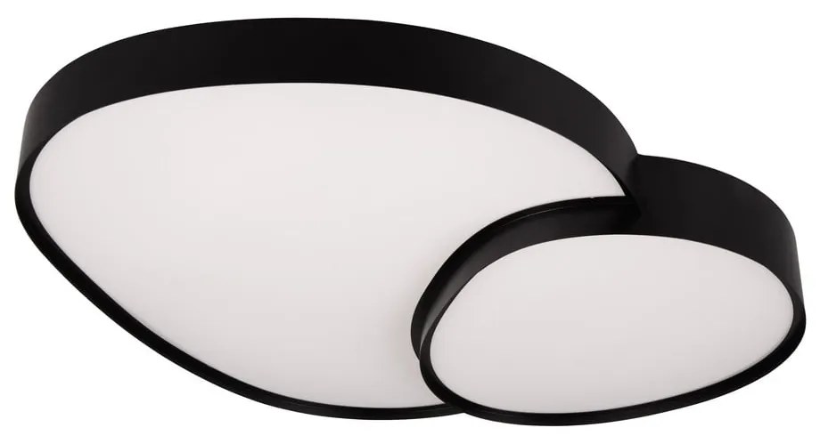 Čierne LED stropné svietidlo 63.5x77 cm Rise – Trio