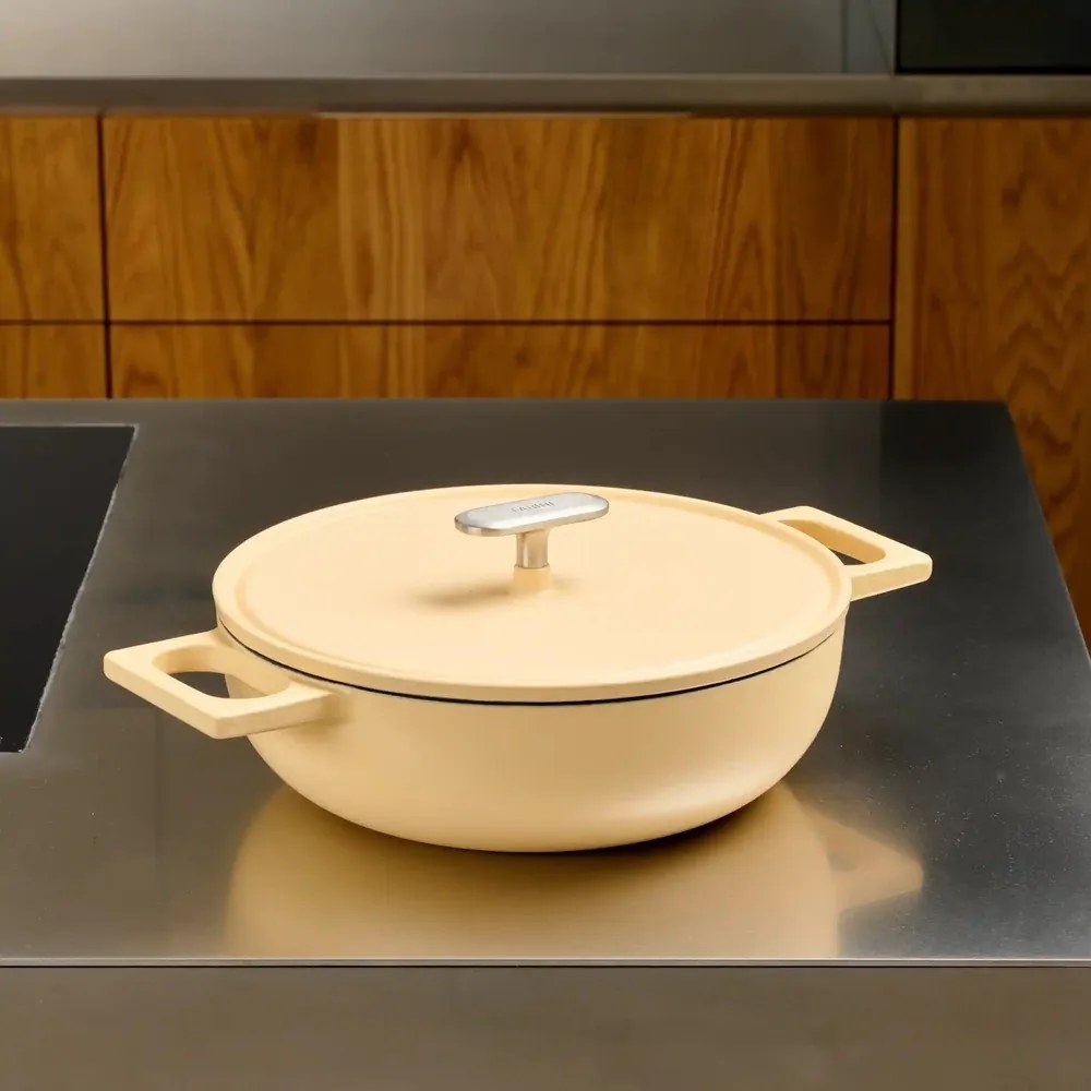 Liatinová panvica s pokrievkou ø 26 cm tegame Mattia 3.0 – FABINI