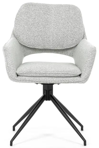 Autronic BONTEC Jedálenská stolička, krémová, látka bouclé, DCH-T1156 CRM2 Farba: Krémová