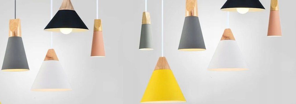 Dekorstudio Retro stropná lampa Loft Scandi CP biela