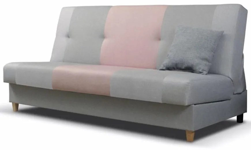 Sedačka Twist ružový