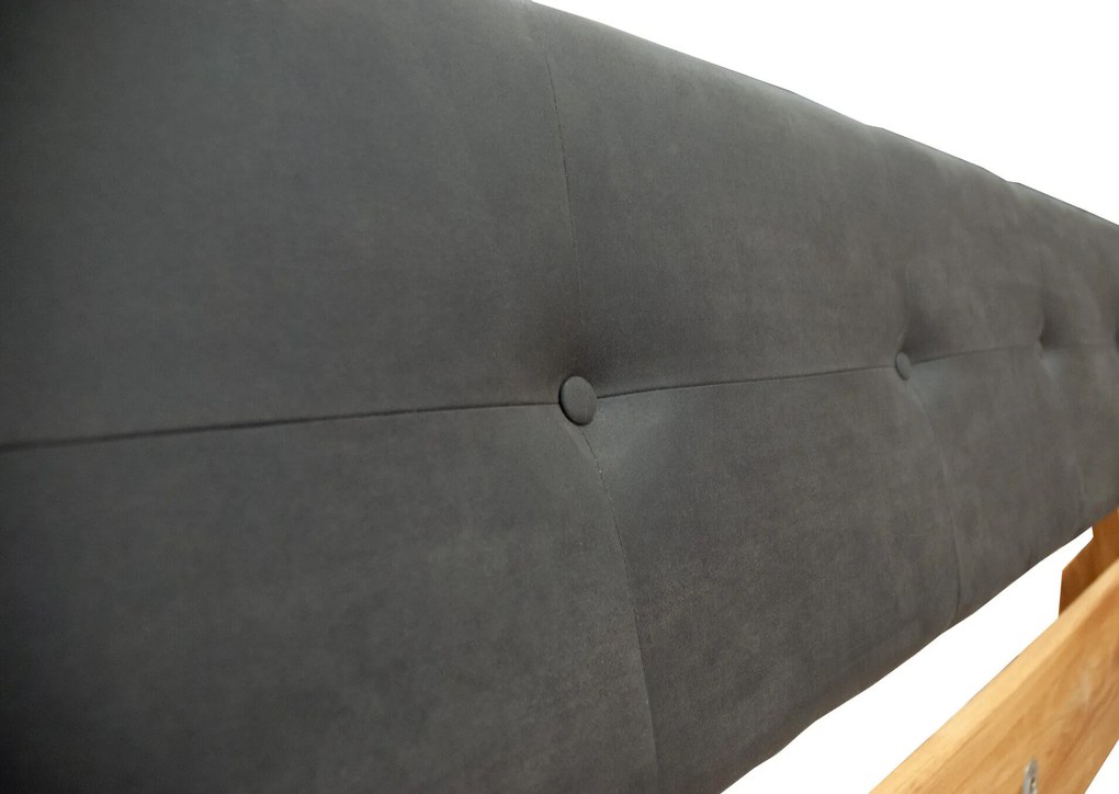 Postel z masivu dubu AMÉLIE+ lamelový rošt ZADARMO Rozměr: 180x200 cm