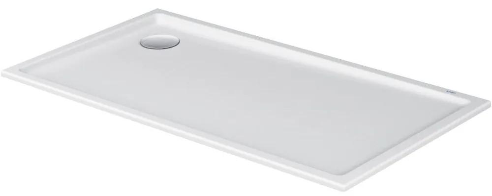 DURAVIT Starck Slimline obdĺžniková sprchová vanička zo sanitárneho akrylátu, 1400 x 750 x 55 mm, biela, 720125000000000