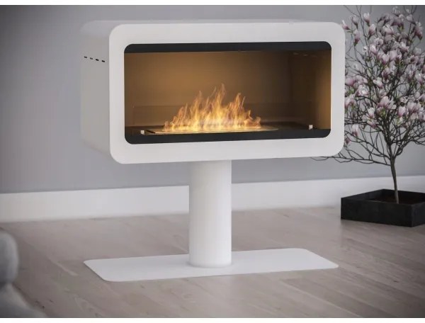 InFire - BIO krb 82,5x78 cm 3kW biela