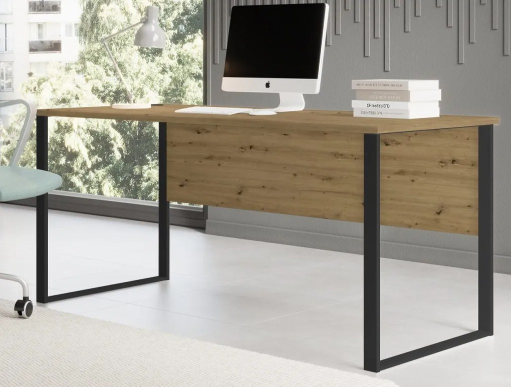 Písací stôl Amanda, dub artisan