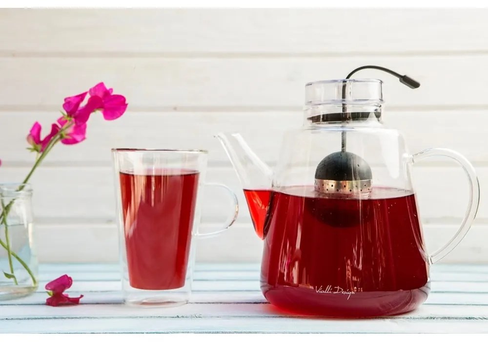 Čajová kanvica so sitkom Vialli Design Tea, 1,5 l