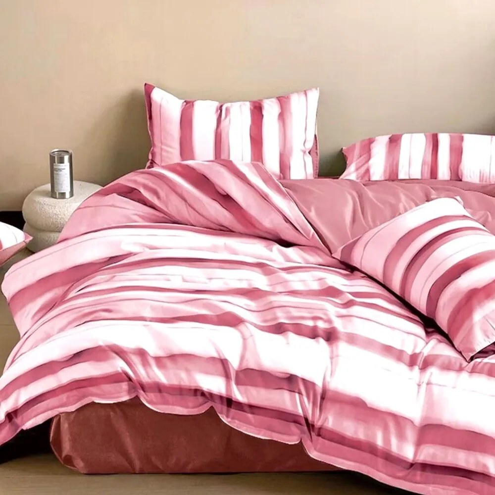 Posteľné obliečky Homa KORSA PINK 7-dielna sada 140x200 cm