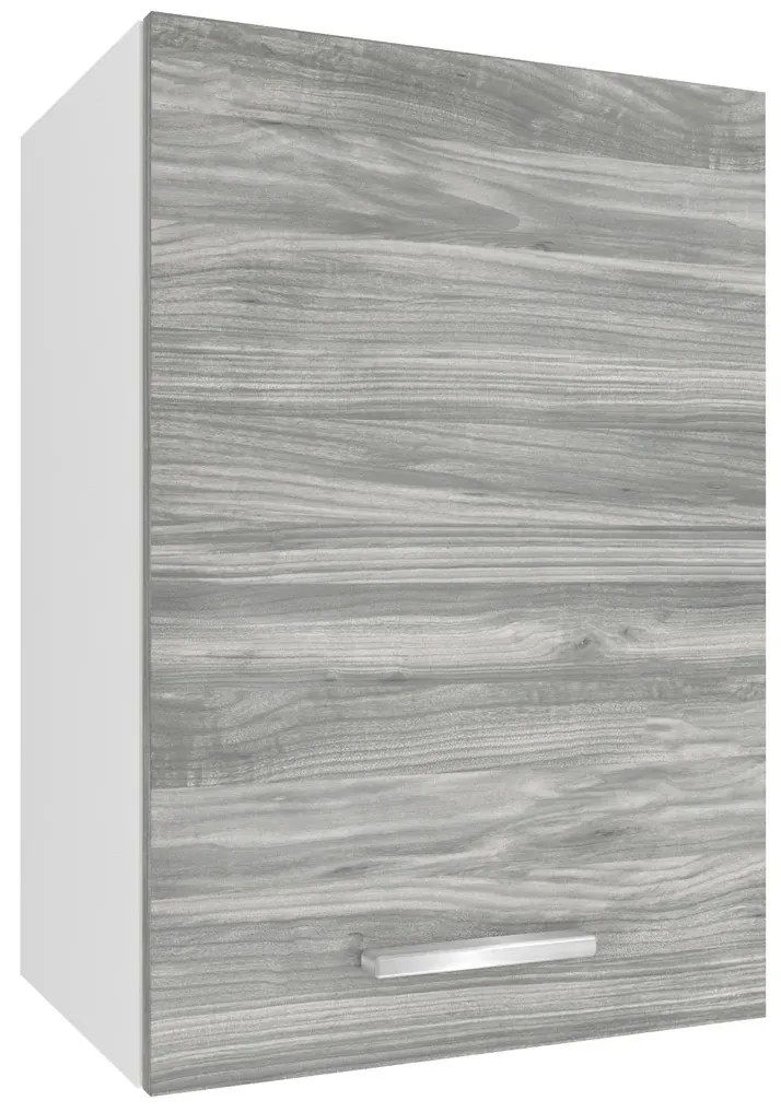 Kuchynská skrinka Belini horná 40 cm šedý antracit Glamour Wood TOR SG40/2/WT/GW1/0/E
