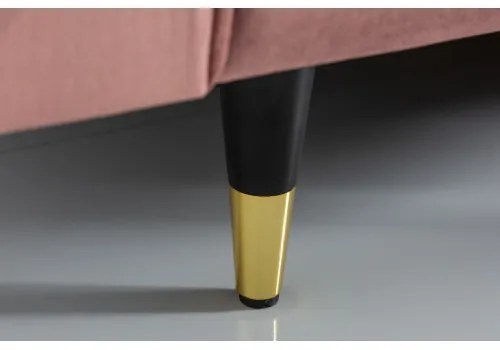 Sedacia súprava 41071 220cm Cozy - Zamat Starorúžová  - Komfort-nábytok