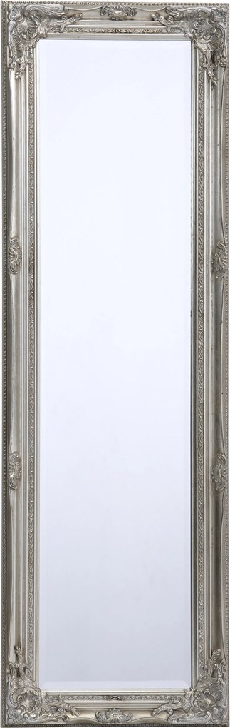 Bighome - Zrkadlo CERGY 132x42 cm - strieborná
