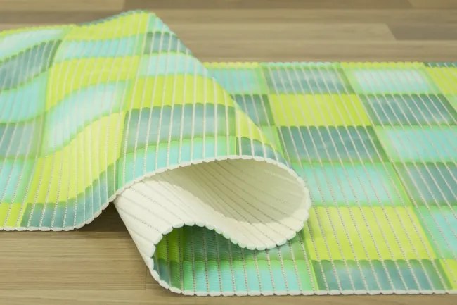 Kúpelňová penová rohož Softy-tex 844 zelená