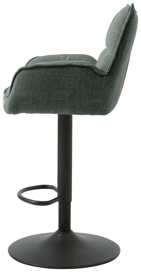 Zelené barové stoličky s nastaviteľnou výškou v súprave 2 ks Marilla – Unique Furniture