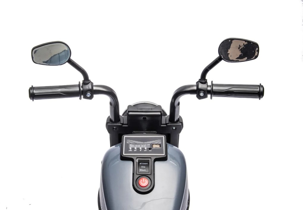 Motorka Chopper FASTER RAMIZ AHL008 - sivá