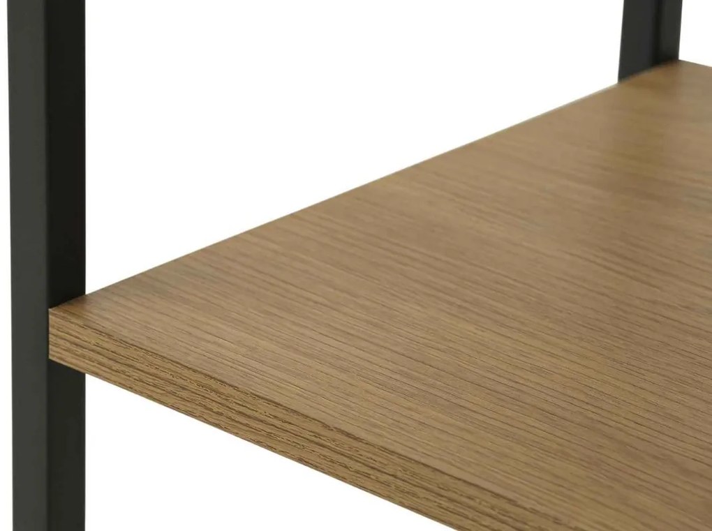 Dizajnový odkladací stolík Valenzuela 40 cm vzor dub