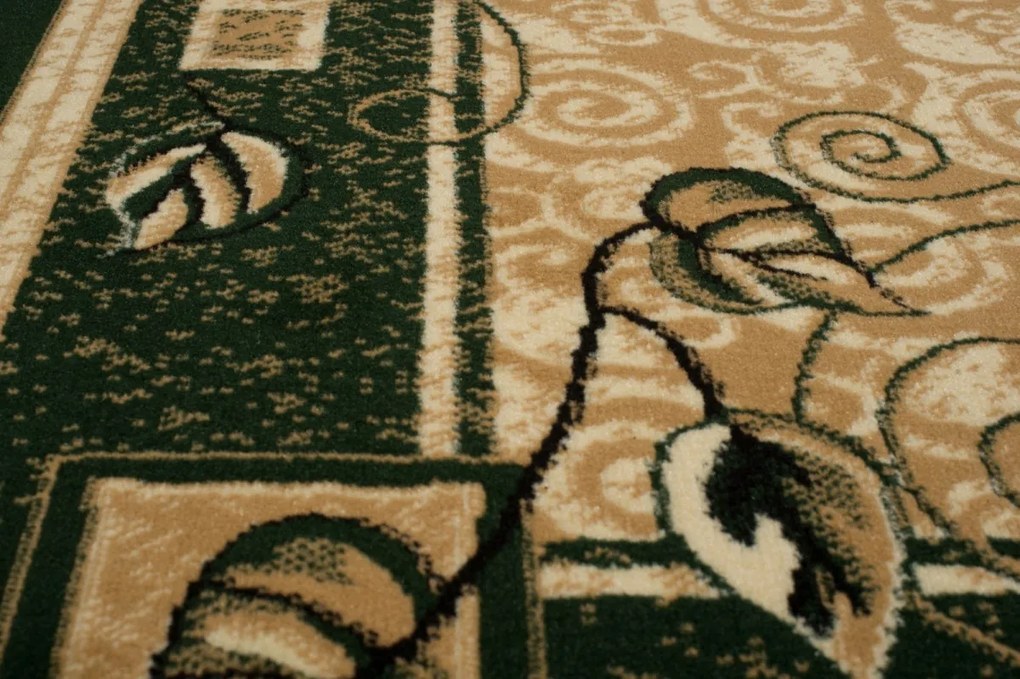 TA Koberec E952A ZELENÝ ATLAS PP Rozmer: 100x200 cm