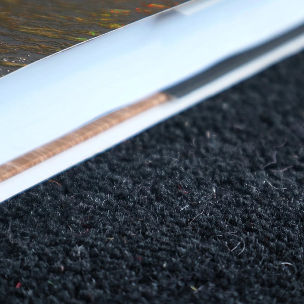 Asra, Ručne všívaný kusový koberec Asra wool čierna, 60x110, čierna, obývacia izba